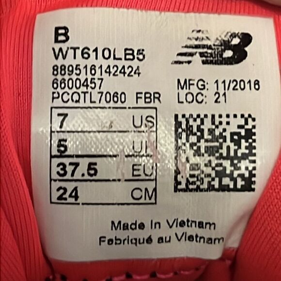 🔥🔥 New Balance 610 v5 All Terrain Techride Running Trail Shoes Women Size 7B - Picture 13 of 16